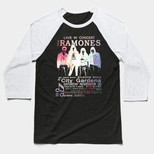 Ramones at City Garden Baseball T-Shirt